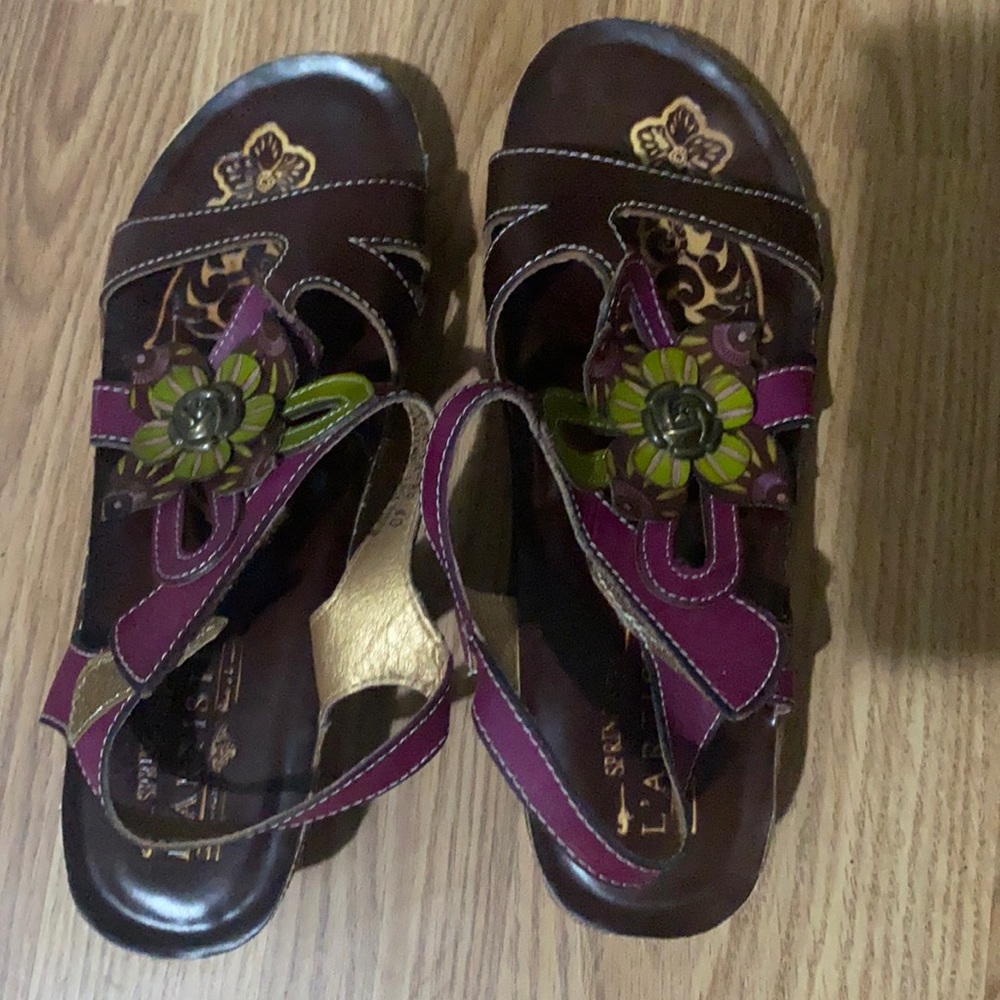 Size 40 Spring Step L’ARTISTE Sandals